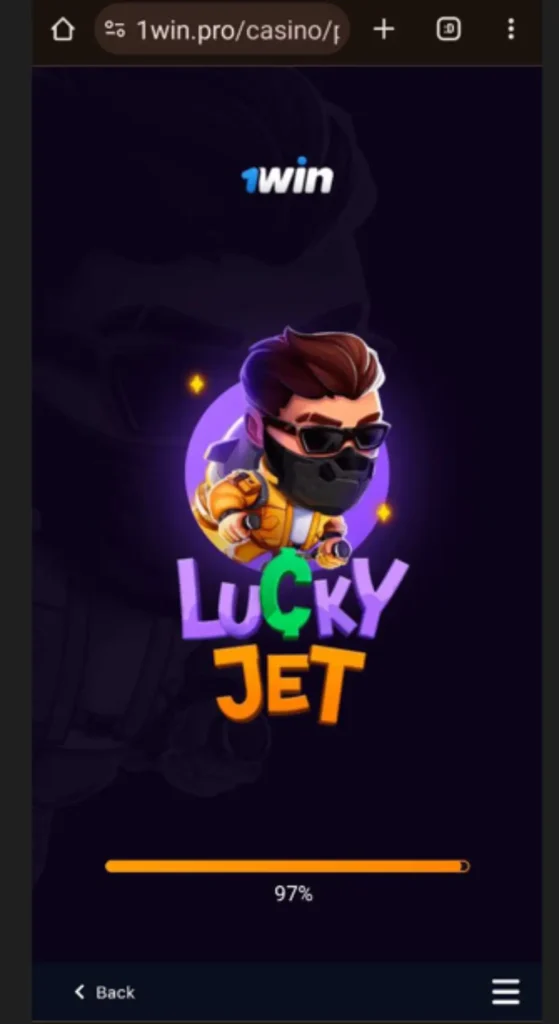 Versión móvil de Lucky Jet